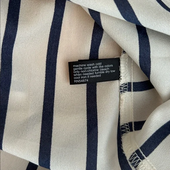 The limited. Striped Long Sleeve Women's blouse - Picture 4 of 7